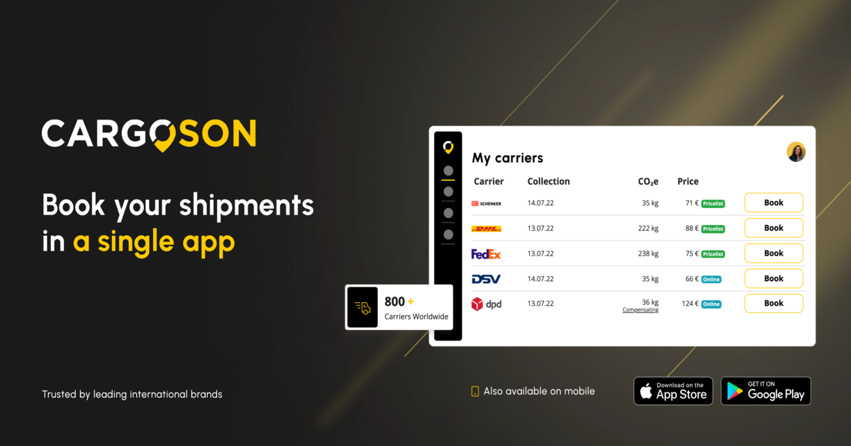 Cargoson: Transport Management System for Shippers