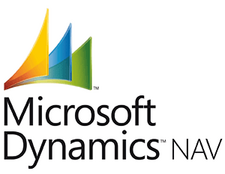 Microsoft Dynamics NAV} logo