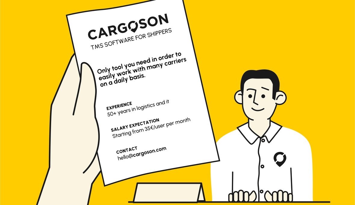 Pakvieskite Cargoson į darbo pokalbį