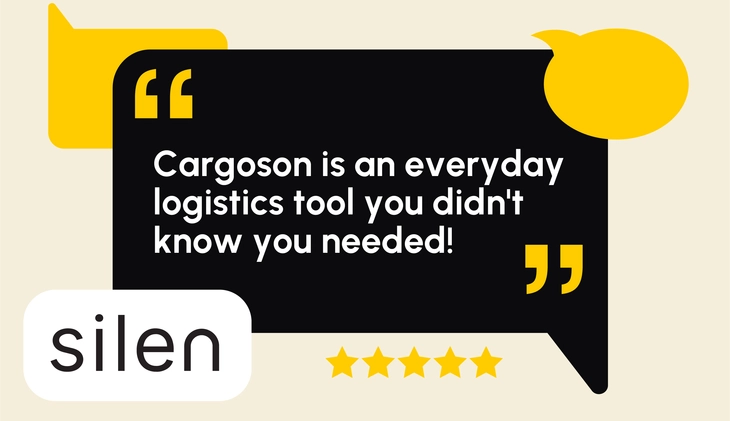 "Cargoson is an everyday logistics tool you didn't know you needed!"
