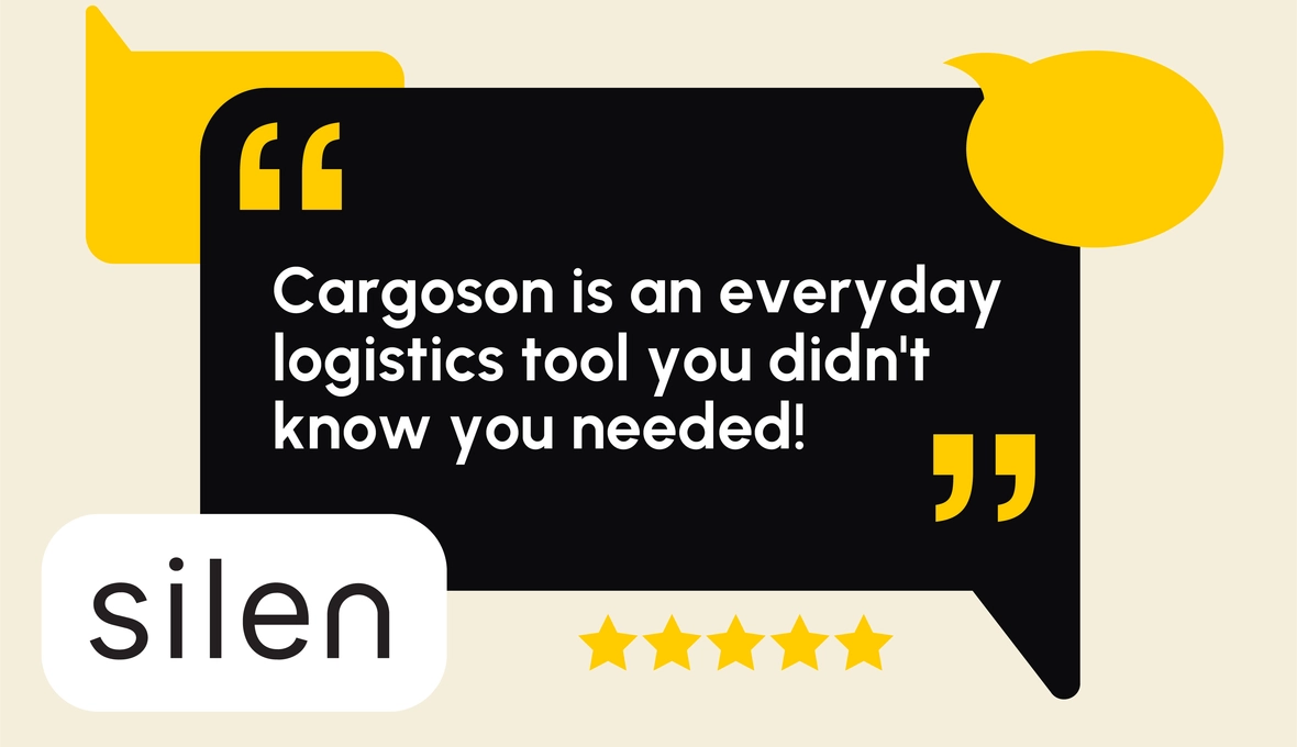 "Cargoson is an everyday logistics tool you didn't know you needed!"