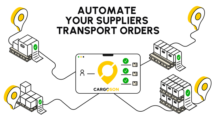 Avtomatizirano naročanje prevozov dobaviteljev po vaših merilih.