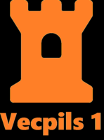 Vecpils 1 logo