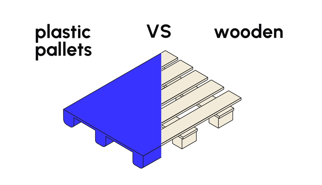 Wooden vs plastic pallets